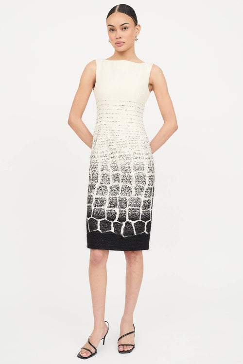 Giambattista Valli Textured Sleeveless Dress