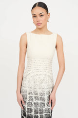 Giambattista Valli Textured Sleeveless Dress