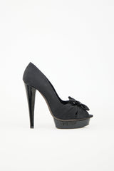 Giambattista Valli Bow Platform Heel