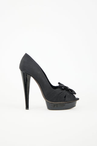 Giambattista Valli Bow Platform Heel