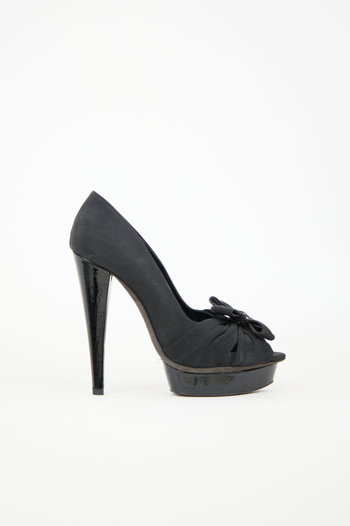Giambattista Valli Bow Platform Heel