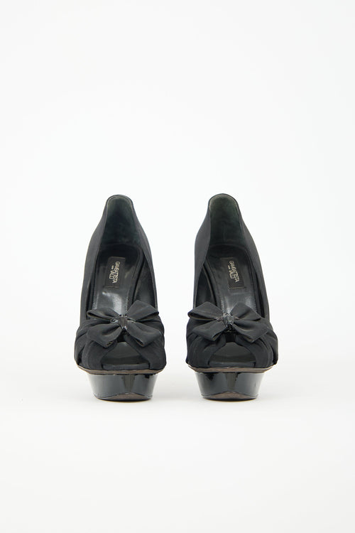 Giambattista Valli Bow Platform Heel
