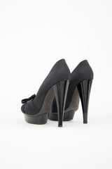 Giambattista Valli Bow Platform Heel