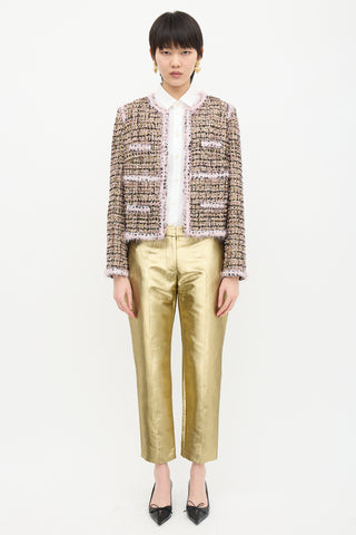 Giambattista Valli Metallic Tweed Jacket