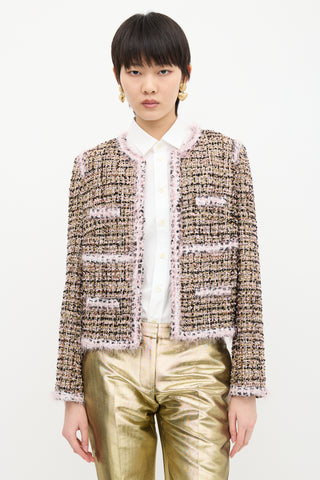 Giambattista Valli Metallic Tweed Jacket