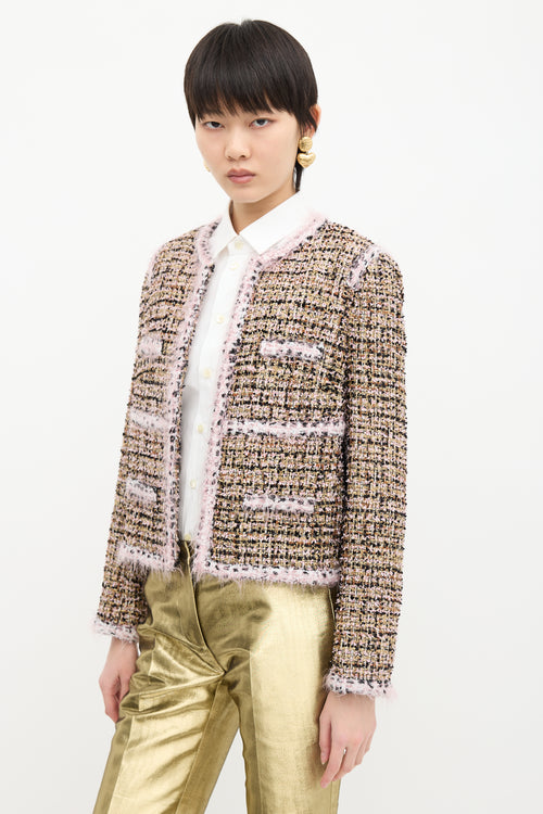 Giambattista Valli Metallic Tweed Jacket