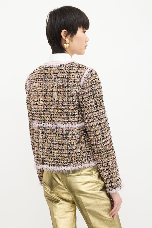 Giambattista Valli Metallic Tweed Jacket