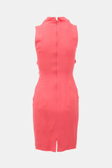 Giambattista Valli Silk Ruffled Dress