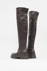 Gianvito Rossi Leather Knee High Boot