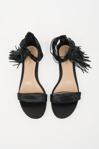 Gianvito Rossi Leather Noelle Sandal