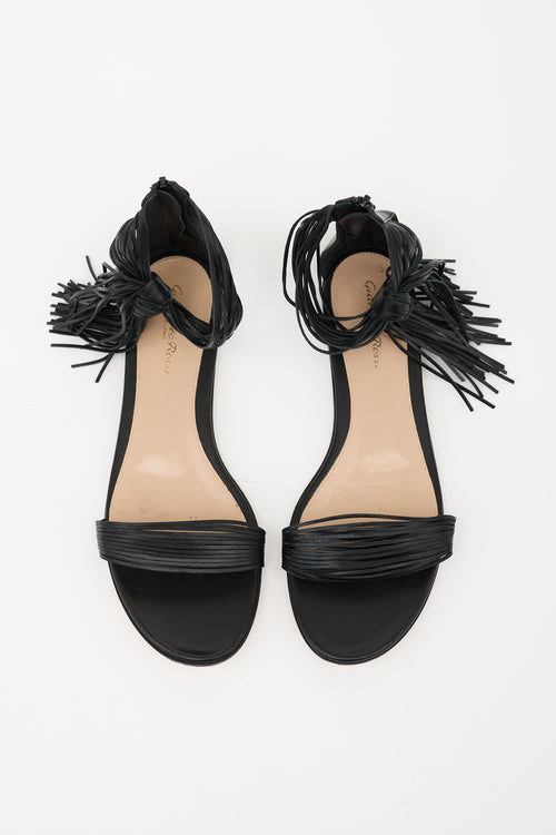 Gianvito Rossi Leather Noelle Sandal
