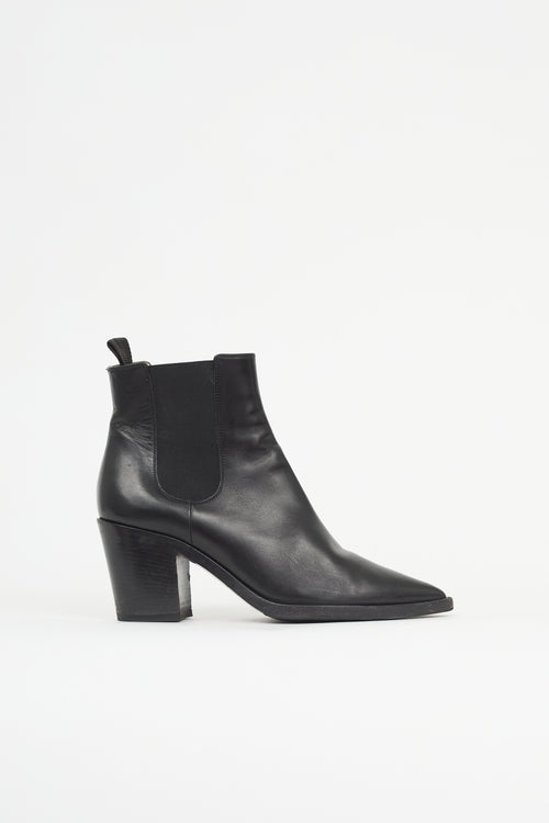 Gianvito Rossi Leather Romney Boot