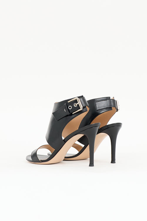 Gianvito Rossi Leather Slingback Heel