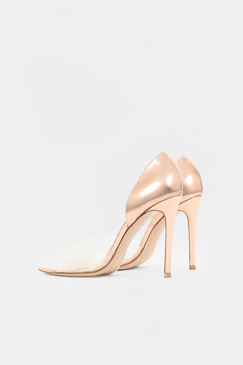Gianvito Rossi Leather & PVC Bree Pump