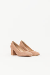 Gianvito Rossi Suede Piper Pump