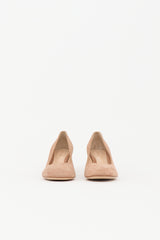Gianvito Rossi Suede Piper Pump
