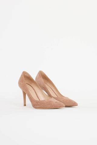 Gianvito Rossi Suede Pump