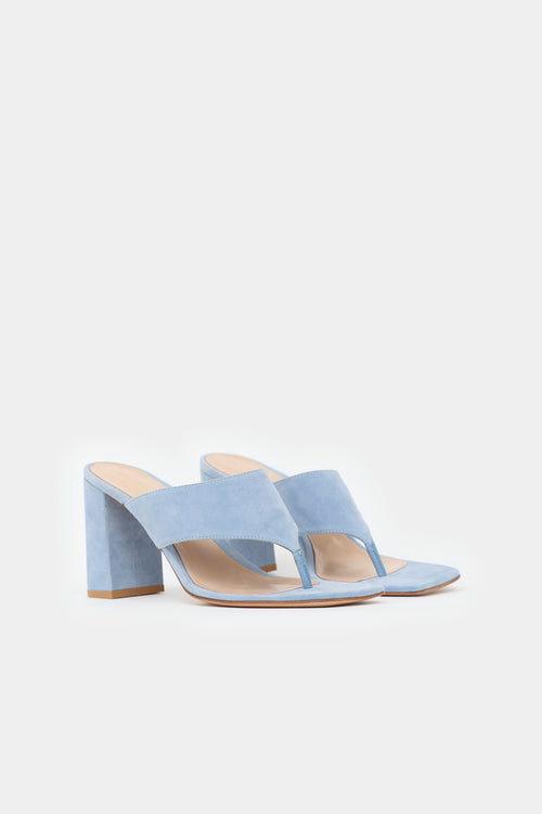 Gianvito Rossi Suede Thong Sandal