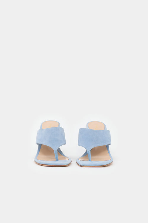 Gianvito Rossi Suede Thong Sandal