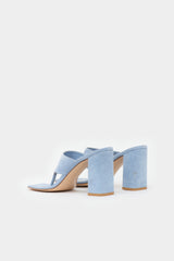 Gianvito Rossi Suede Thong Sandal