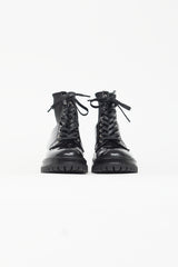 Gianvito Rossi Black Patent Martis Ankle Boot