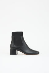 Gucci Leather Web Western Boot
