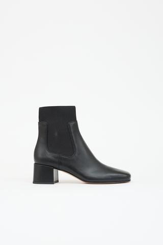 Gucci Leather Web Western Boot