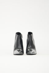 Gianvito Rossi Leather Cap Toe Boot