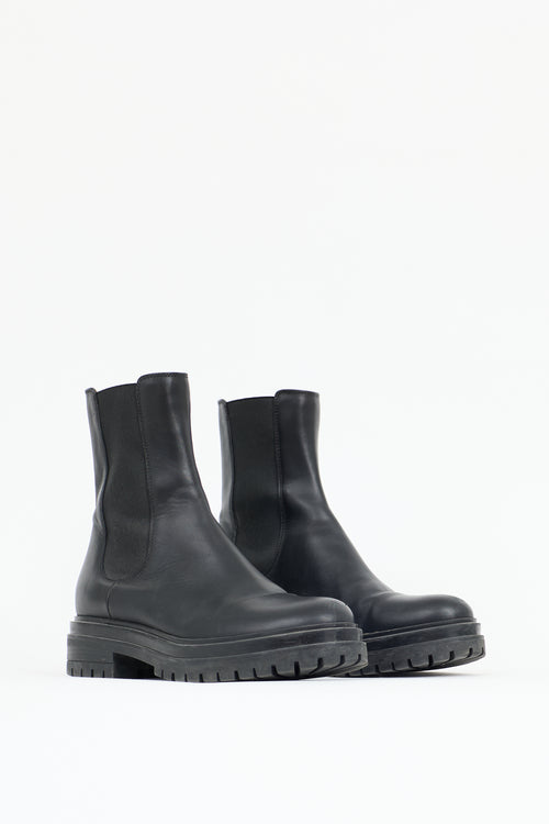 Gianvito Rossi Leather Chelsea Boot