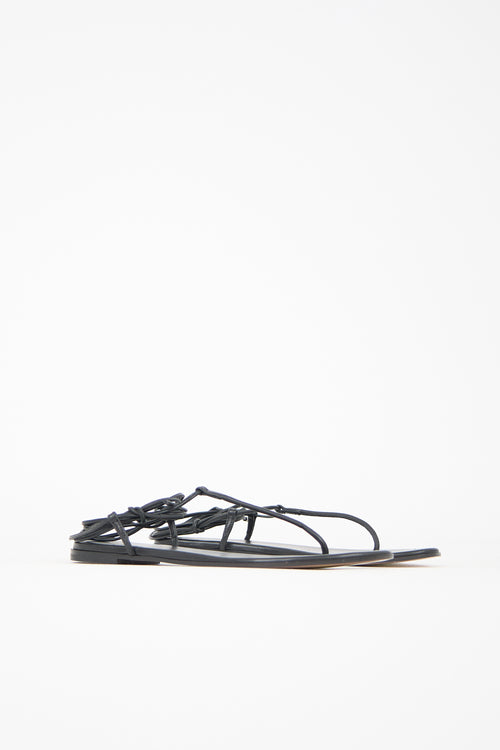 Gianvito Rossi Leather Gwyneth Sandal