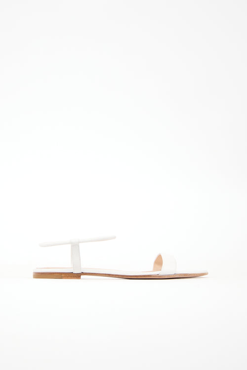 Gianvito Rossi Leather Jaime Sandal