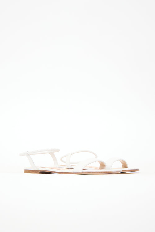 Gianvito Rossi Leather Jaime Sandal