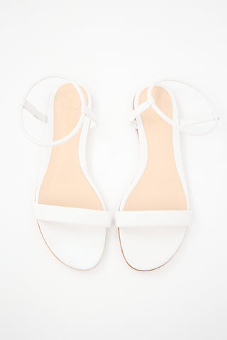 Gianvito Rossi Leather Jaime Sandal