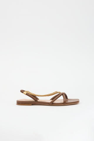 Gianvito Rossi Leather Minerva Sandal