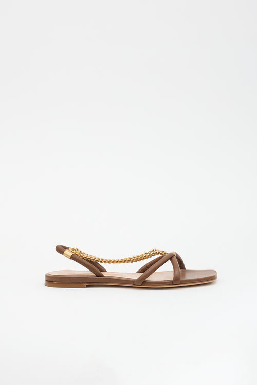 Gianvito Rossi Leather Minerva Sandal