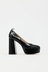 Gianvito Rossi Leather Platform  Pump