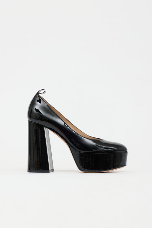 Gianvito Rossi Leather Platform  Pump