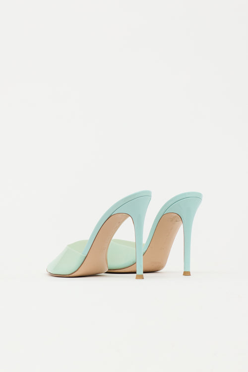 Gianvito Rossi Patent Elle  Mule