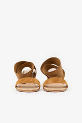 Gianvito Rossi Suede & Cork Hailee Sandal