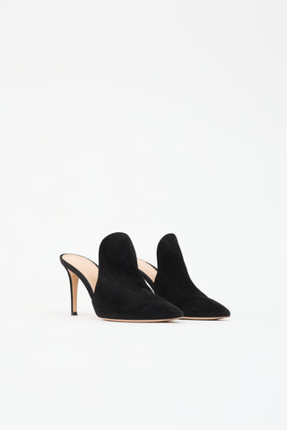 Gianvito Rossi Suede Aramis Mule
