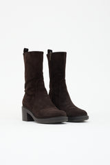 Gianvito Rossi Suede Exton Boot