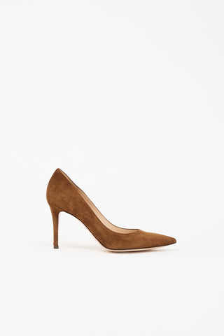 Gianvito Rossi Suede Gianvito Pump