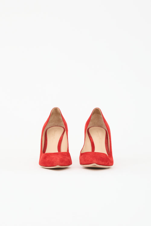 Gianvito Rossi Suede Gianvito Pump