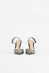 Gianvito Rossi Vinyl Ribbon D'Orsay Heel