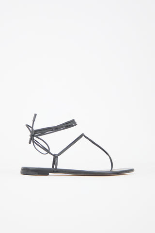Gianvito Rossi Leather Gwyneth Sandal