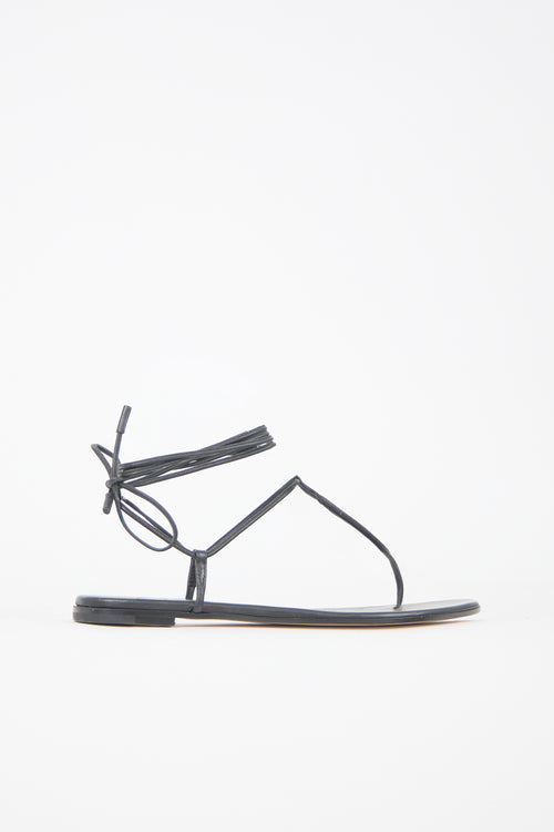 Gianvito Rossi Leather Gwyneth Sandal