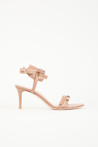 Gianvito Rossi Leather Cassandra Strappy Sandal