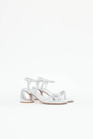 Gianvito Rossi Leather Cassis Sandal