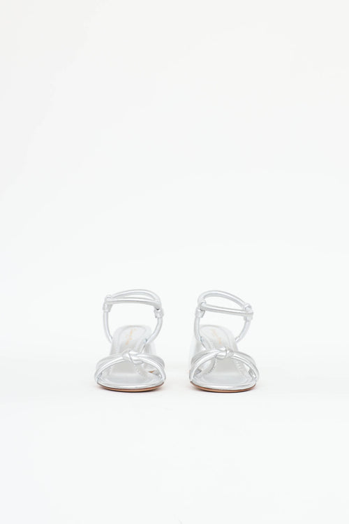 Gianvito Rossi Leather Cassis Sandal