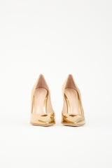 Gianvito Rossi Metallic Leather Pump